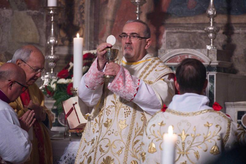 Betlehembe megérkezett a jeruzsálemi latin pátriárka, hogy részt vegyen az éjféli misén.