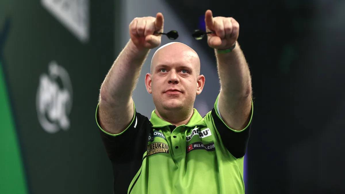 Van Gerwen és Littler kiemelkedő teljesítménnyel biztosították helyüket a világbajnoki döntőben - Nemzeti Sport.